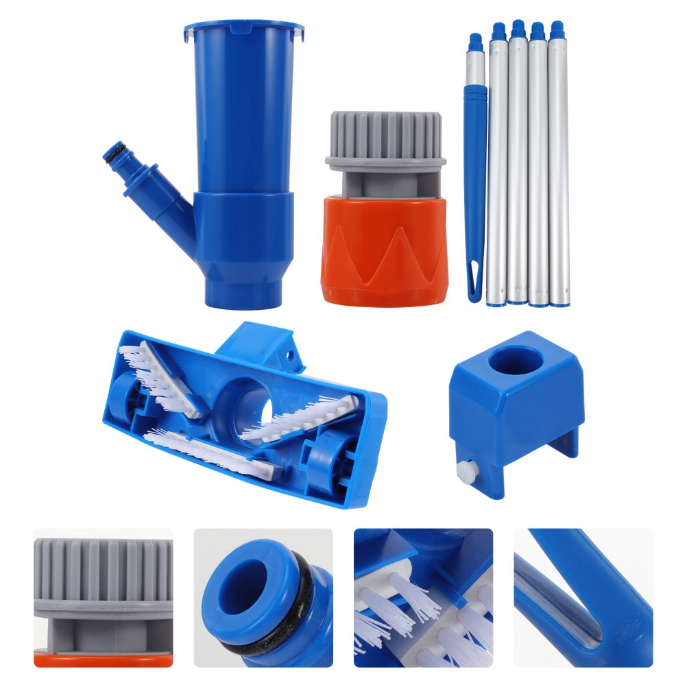 1 Juego Pool Jet Dirt Absortion Kit Herramienta de Limpieza de Plástico con
