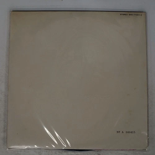 BEATLES WHITE ALBUM APPLE EAS77001 Japan VINYL 2LP
