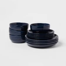 12pc Stoneware Westfield Dinnerware Set - Threshold™