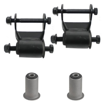Rear Leaf Spring Shackles and forward eye bushings for Chevy Truck GMC