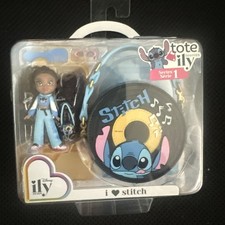 Disney ILY 4Ever TOTE TEENIES I Love Stitch Tiny Doll Purse