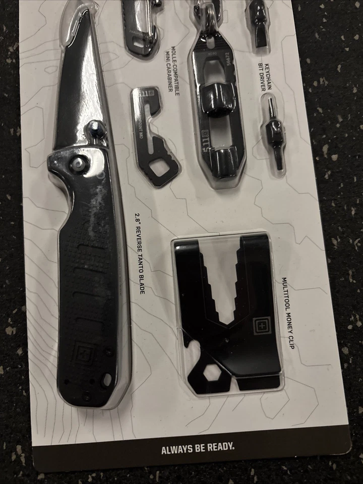 Juego de regalo encubierto táctico 5.11 Icarus RY Mini edición limitada EDT HEX paquete nuevo Foto 3 de 4