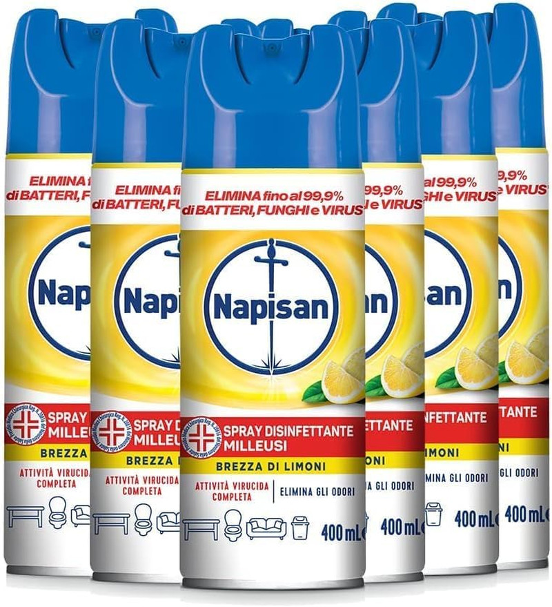 Spray Disinfettante Milleusi per Tessuti e Superfici - Igiene Profonda