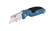 BOSCH H11-11100-1 Folding Utility Knife | Compact, Portable, and Durable,3 Blade