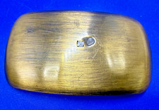 Blank Engravable Antique Brass Tone Western Chambers Project Belt Buckle
