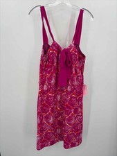 Pre-Owned Tory Burch Purple Size Medium Knee Length Sleeveless Dress