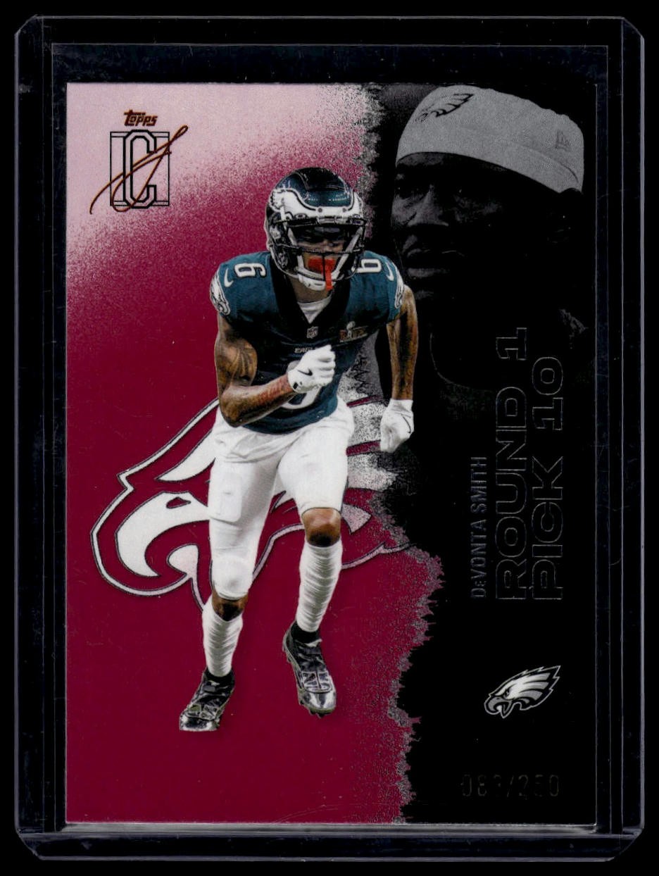 2025 Topps Signature Class DeVonta Smith #94 Magenta #/250