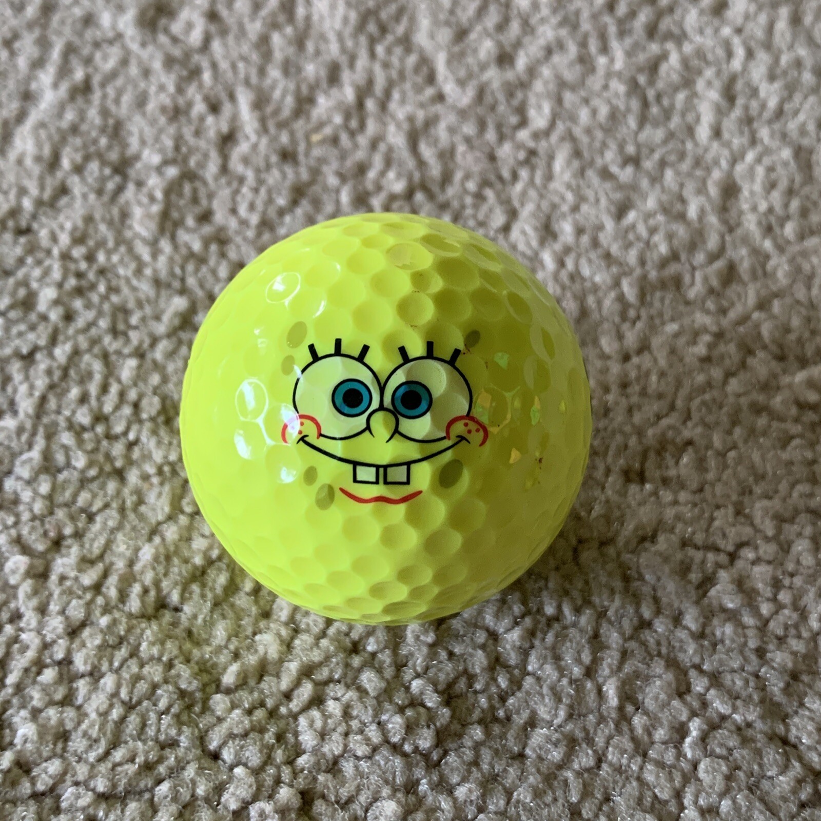 NEW LIMITED EDITION Wilson SPONGEBOB SQUAREPANTS Golf Ball YELLOW eBay
