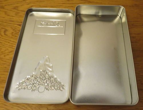 Lindt Swiss Classic Collection Vintage Tin Empty 3-5/8" x 6-3/4" x 1-1/4" - Picture 2 of 7