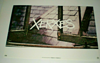 POSTER by XERXES our home is a deathbed PROMO for the band tour  Z
