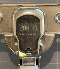 New GRASS 110 degree SCREW ON Clip HINGE, 206 B, FULL OVERLAY - RARE