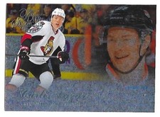 2014-15 Fleer Showcase Flair Blue Ice Curtis Lazar #d 3/99