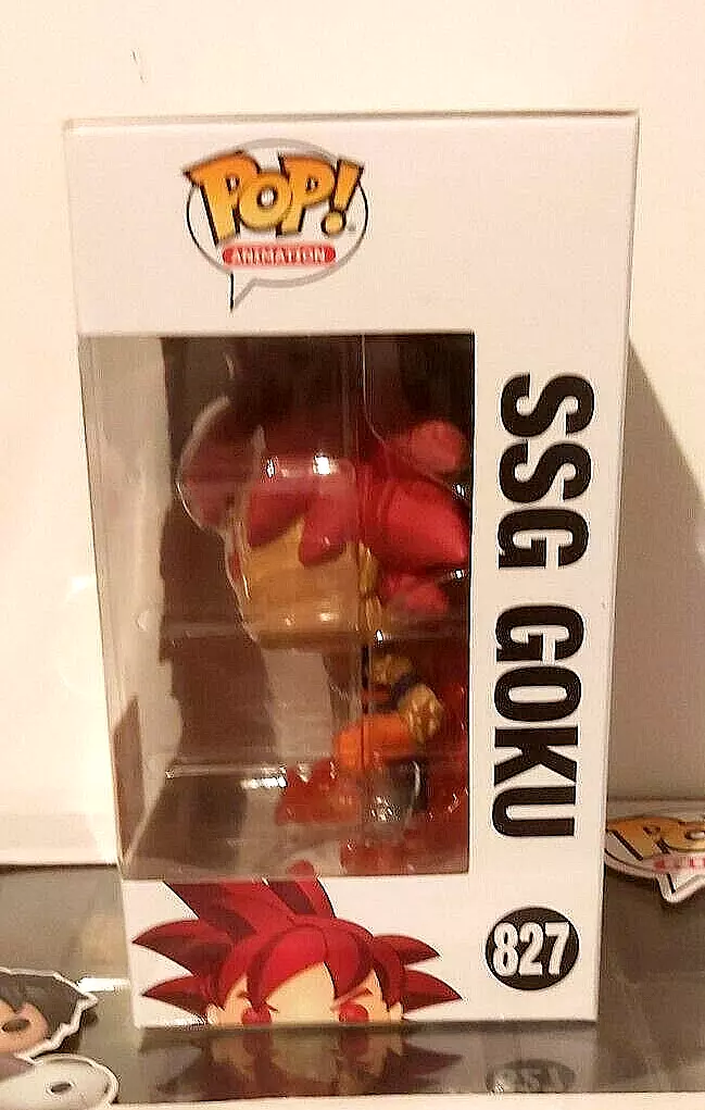 Funko Pop! Animation Dragon Ball Super SSG Goku Summer Convention Exclusive  Figure #827 - US