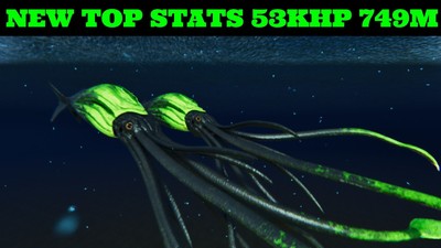  ARK Survival Ascended PvE PC/XBOX/PS5 Top Stats Monster Tusoteuthis (tuso) ASA