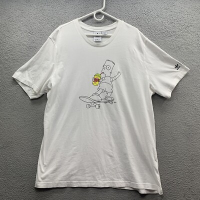 Adidas The Simpsons Squishee Graphic Logo Tee T-Shirt Men's HA5811 Size 2XL  | eBay