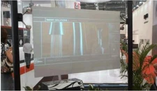 1.524mX3m Dark Gray Self Adhesive Holographic Rear Projection Film Screen Film