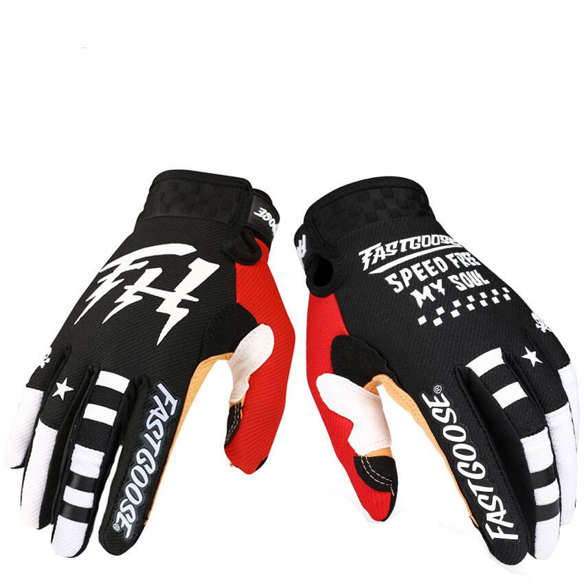 Cool Monster Guanti Unisex Mountain Bike Bicicletta Ciclismo MTB Equitazione Touchscreen foto 4