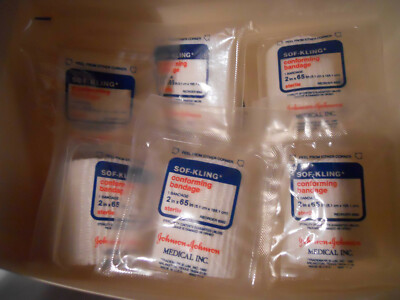 Johnson & Johnson Sof-Kling 12 STERILE CONFORMING BANDAGE 2" X 65" BOX OF 12