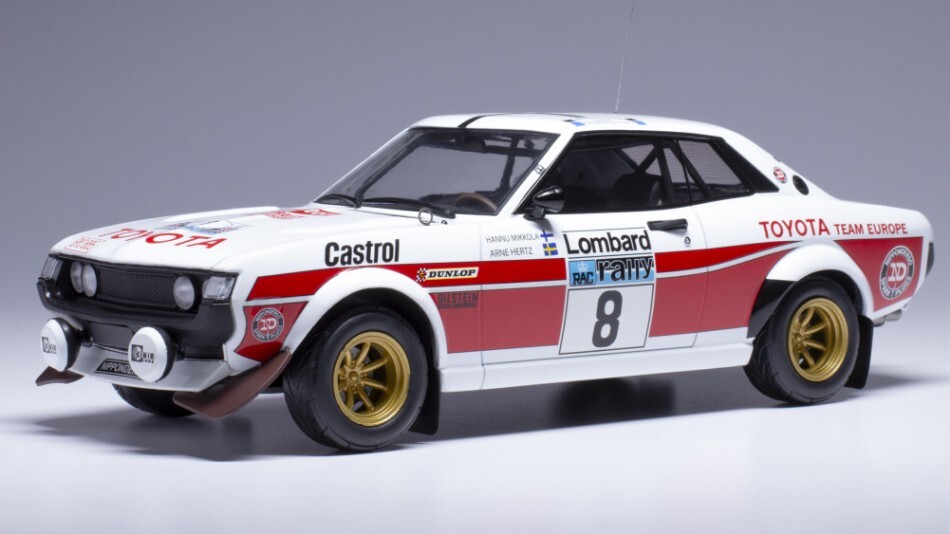 Modellino auto scala 1:18 Ixo TOYOTA CELICA 2000 GT RAC RALLY modellismo statico