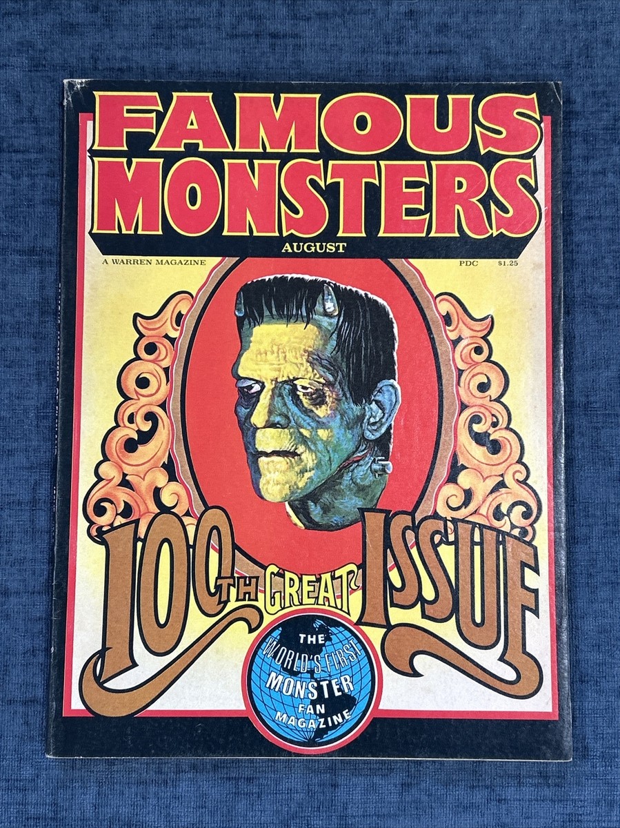 famous MONSTERS マガジン FAMOUS MONSTERS OF FILMLAND