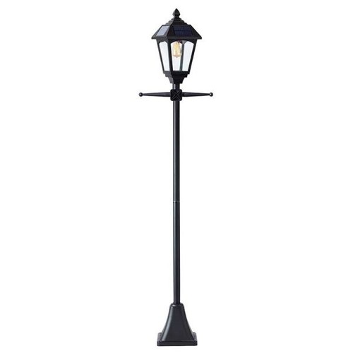2m Lámpara Solar Poste LED Estilo Victoriano Tradicional Iluminación Exterior Soporte Grande - Imagen 5 de 24
