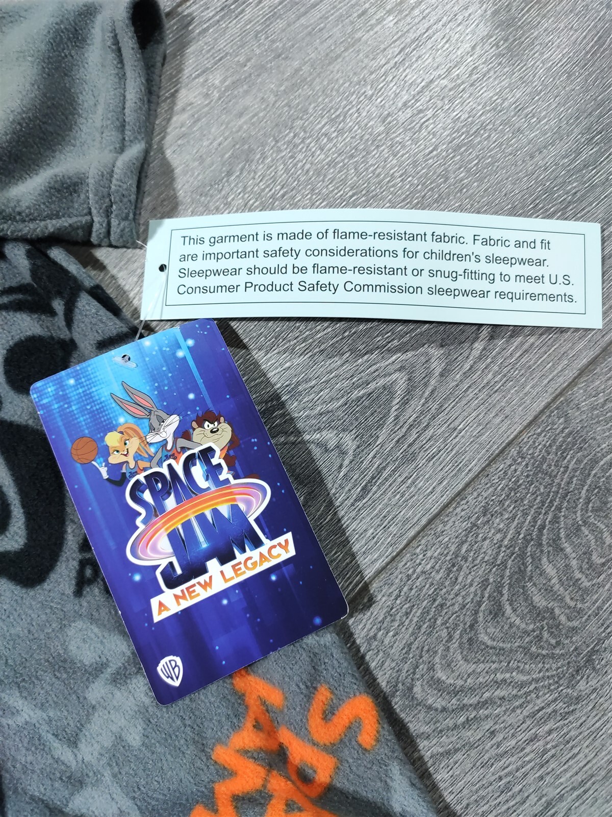 Space Jam Pajamas Boys Small 67 Legacy Lebron James Tune Squad PJ Set