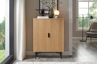Kommode 80Cm Eiche Echtholzfurnier Wohnzimmerschrank Sideboard Highboard Schrank