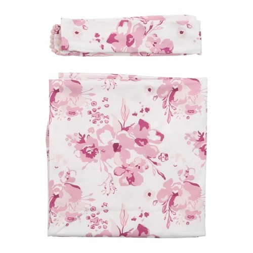 2pcs Newborn Baby Cute Floral Animal Swaddle Wrap Receiving Blanket with Hat Set - Afbeelding 2 van 26