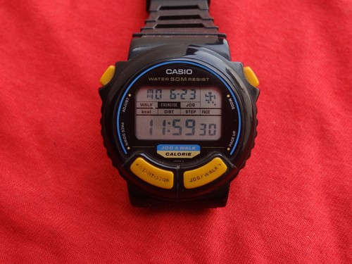 ✪ Vintage CASIO JC-11 Jog & Walk Calorie / LCD Digital