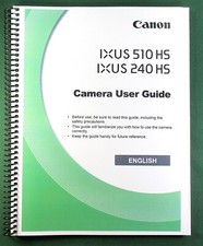 Canon IXUS 510 HS 240 HS Instruction Manual: 214 Pages  Protective Covers