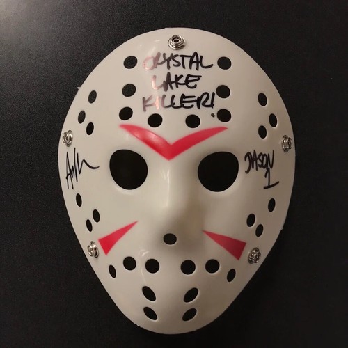 Máscara Jason Vorhees firmada por Ari Lehman con certificación JSA - Imagen 5 de 12