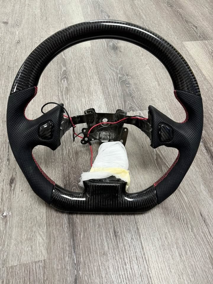 ACURA NSX OEM Real Carbon Fiber Steering wheel (NA1 NA2- ships asap USA)