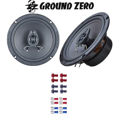 Auto Lautsprecher Ground Zero Boxen 16,5 cm 165mm Koax für Rover 216 ab 2002