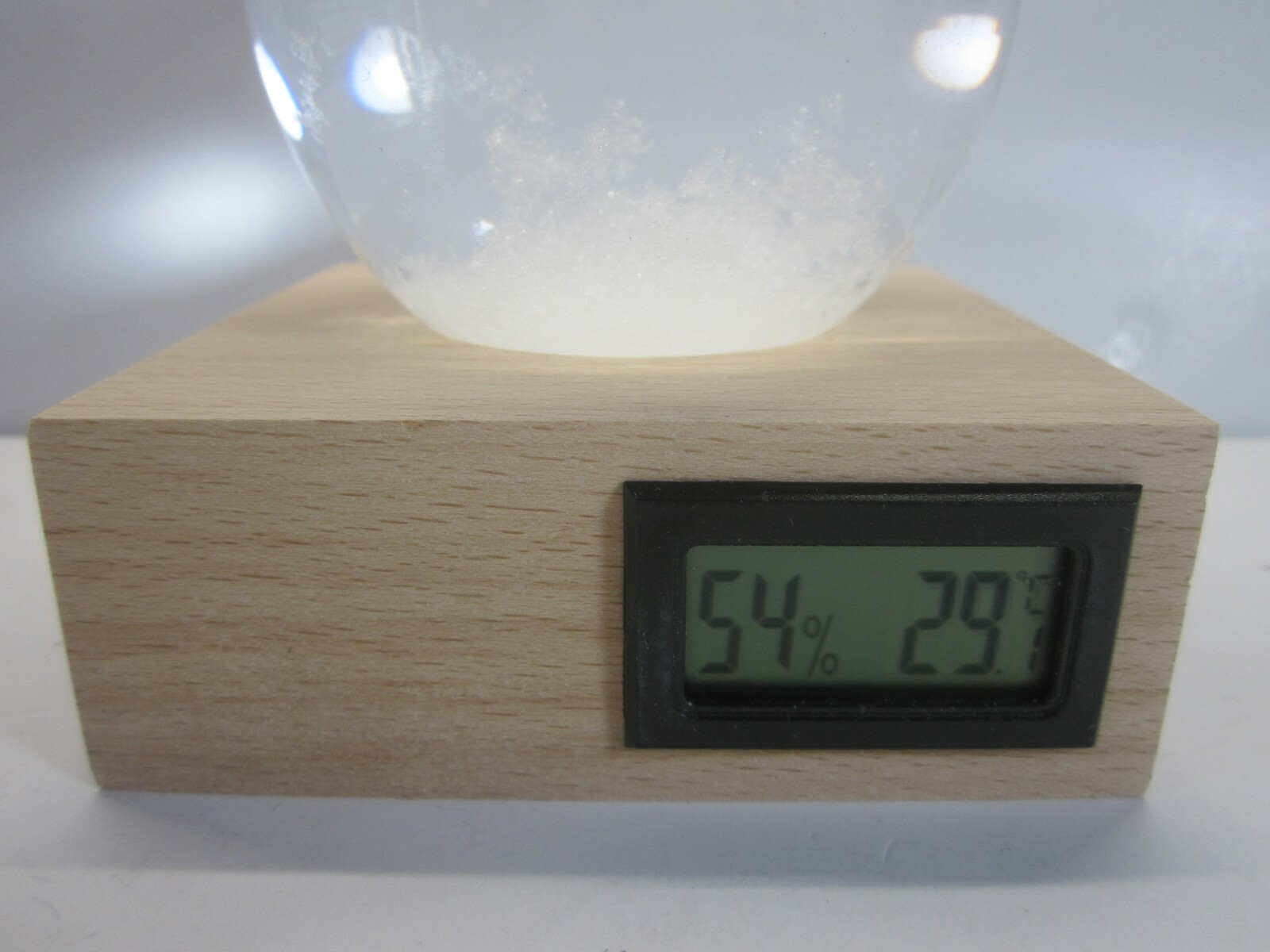 Storm Glass Barometer Crystal Water Drop Weather Predictor (New/Open