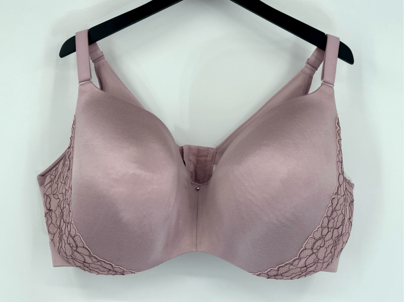 Cacique pink bra with lace size 46H eBay