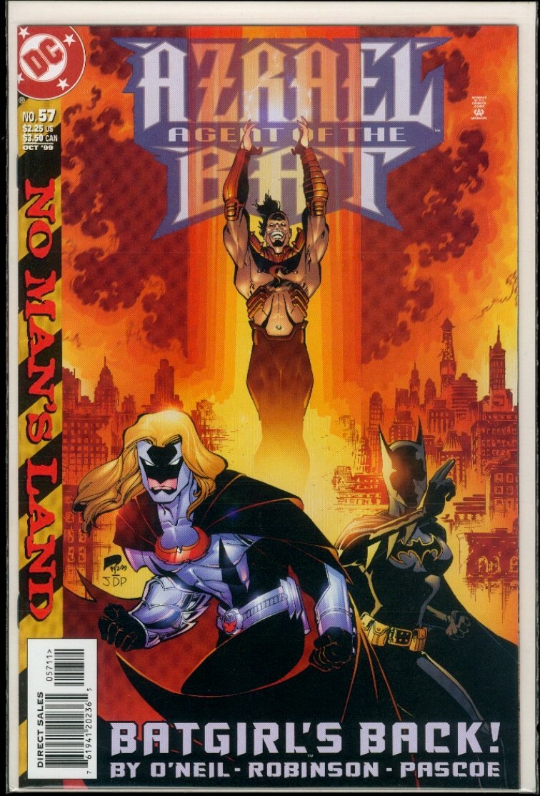 DC Comics AZRAEL Agent Of The Bat #57 Batgirl No Man's Land NM 9.4