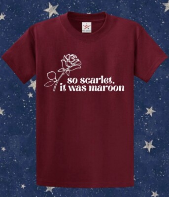 Taylor Swift Midnights Maroon T-Shirt Merch The Eras Tour reputation TTPD Merch