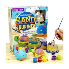 Made By Me Paint Your Own Sand Figurines - Brand New in Box & Sealed!!