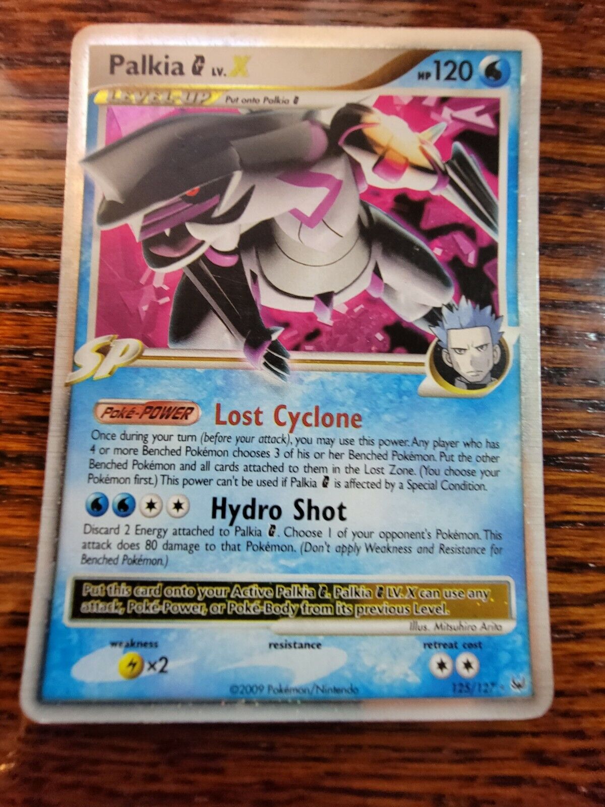 Palkia [G] - 12/127 - Holo Rare - Reverse Holo - Pokemon Singles » Platinum  - CoreTCG