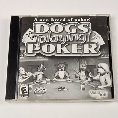 Dogs Playing Poker PC CD-ROM Game 2002 THQ