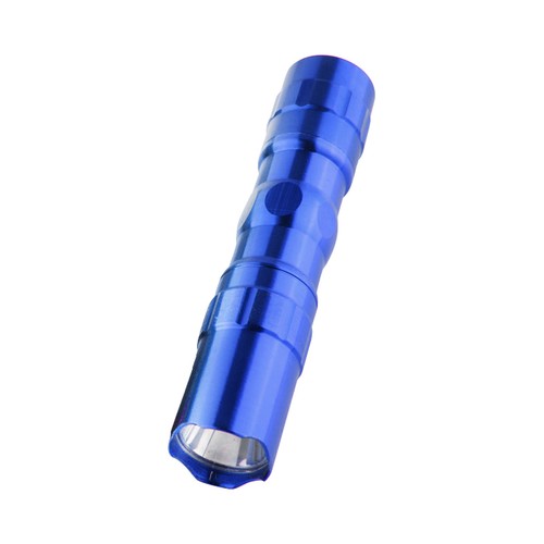 LED Mini Waterproof Ultra Bright Flashlight Torch Camping Hiking Blue - Afbeelding 1 van 3