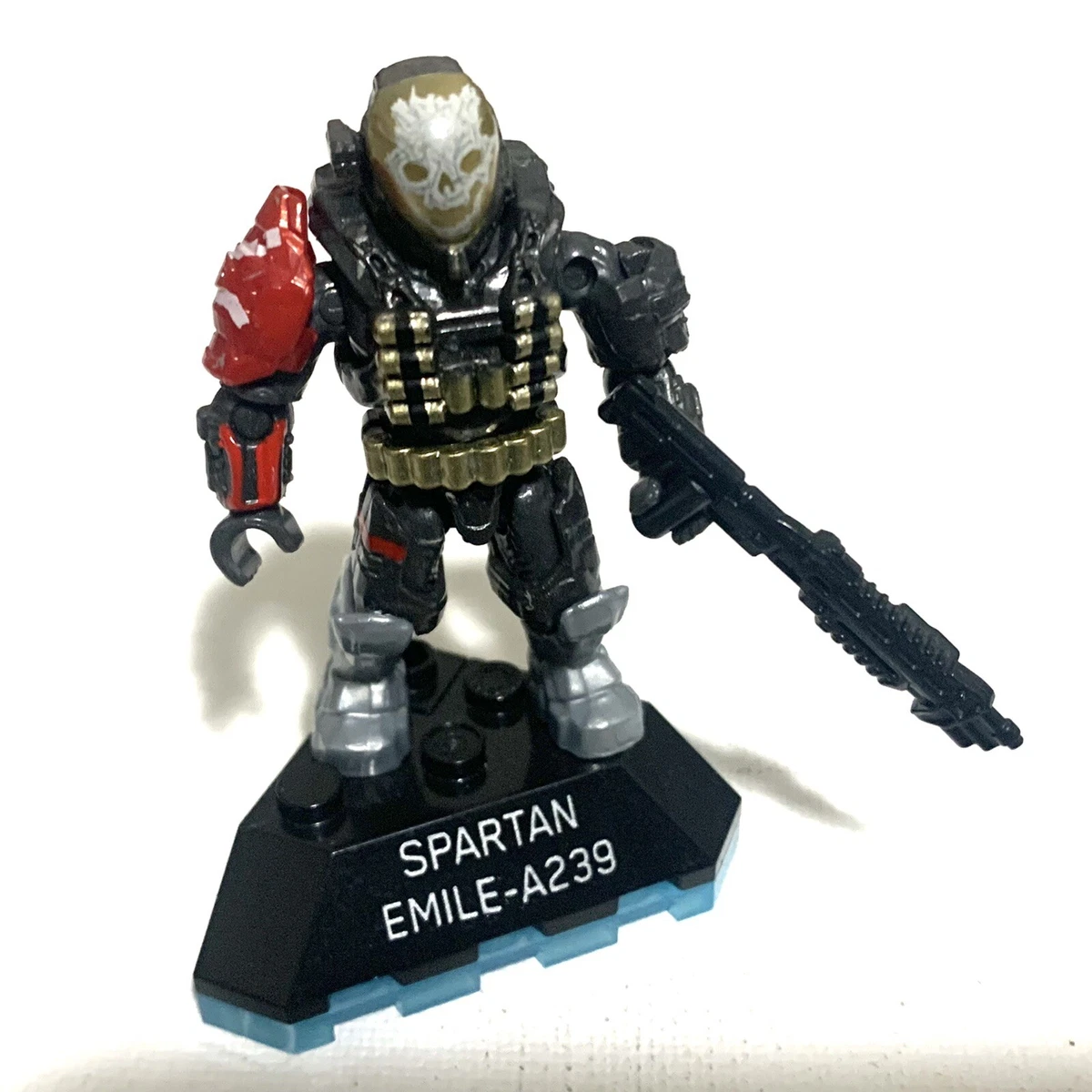 Mega Bloks Construx Halo Heroes FVK26 UNSC Spartan Emile A239