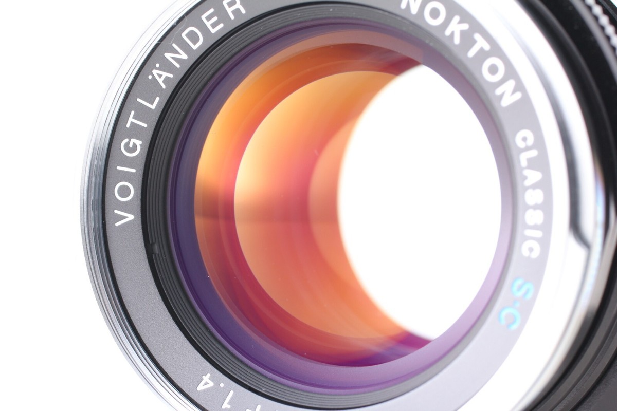 UNUSED BOXED] Voigtlander NOKTON Classic 40mm F1.4 SC S.C VM