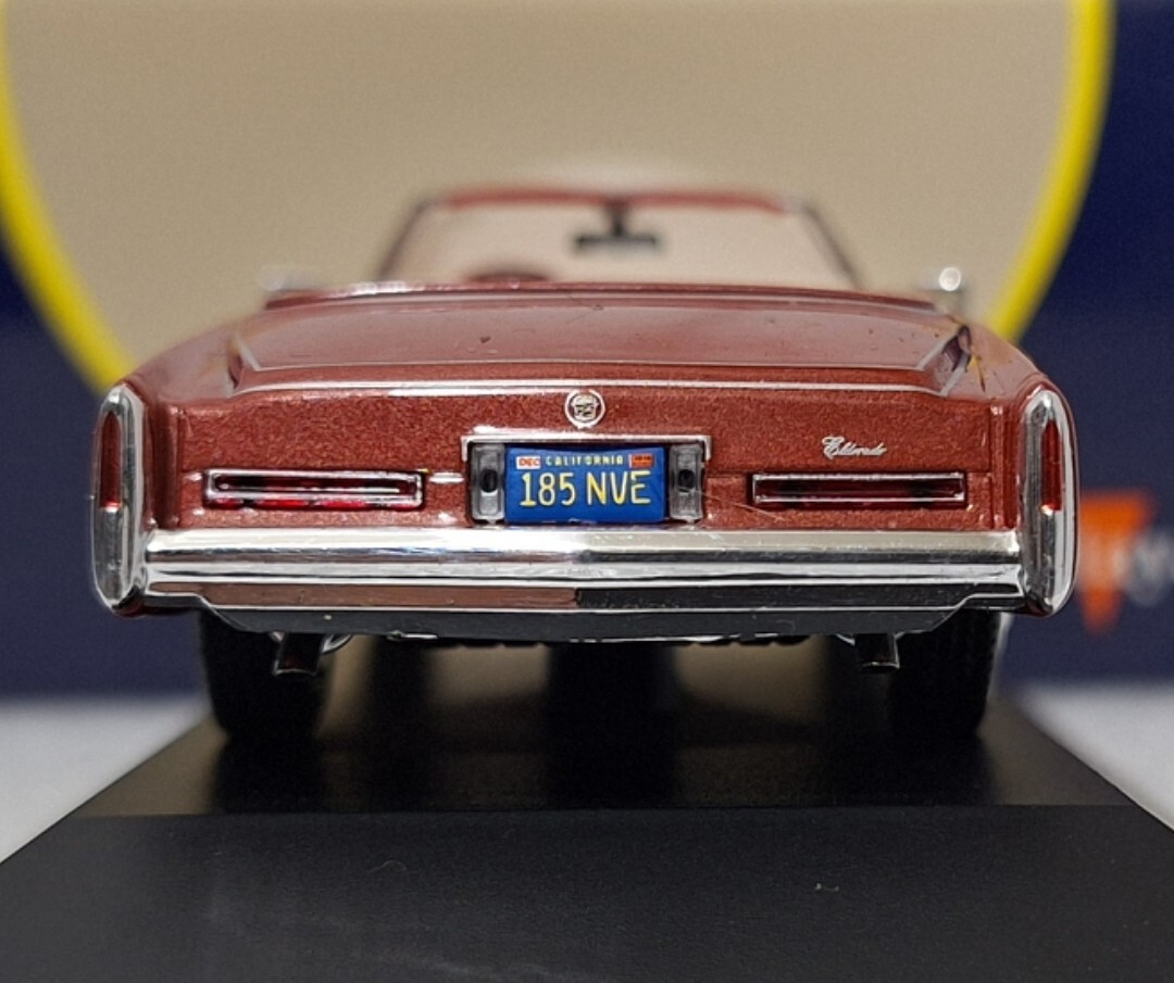 Cadillac Eldorado Convertible 1976 Red 1:43 IXO Altaya No Premium