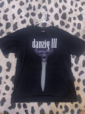 VINTAGE DANZIG III HOW THE GODS KILL SHIRT XL On Single Stich giant Tee