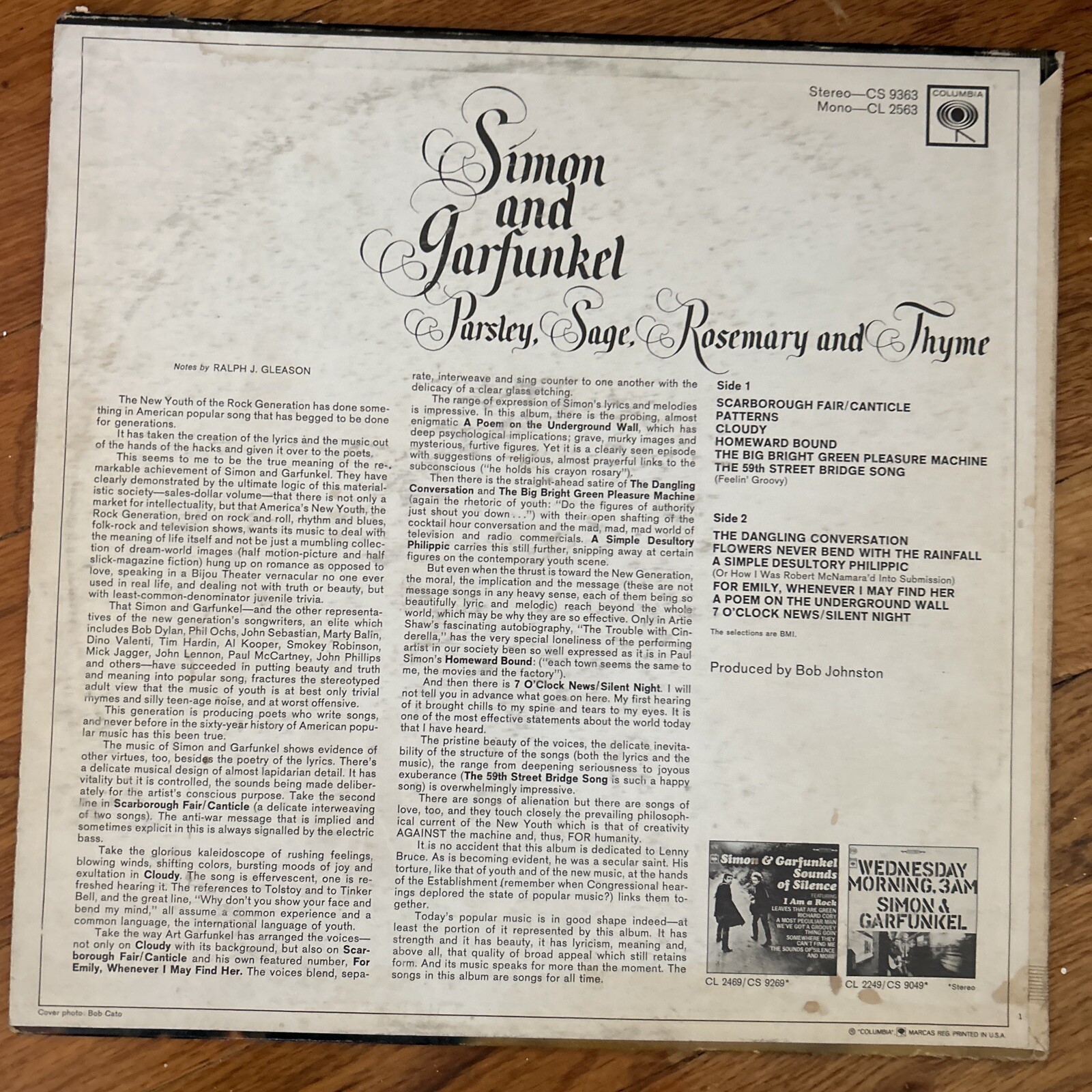 Parsley Sage Rosemary & Thyme by Simon & Garfunkel radio station