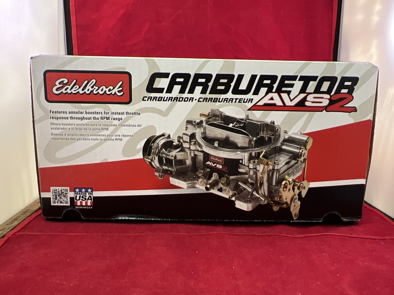 Edelbrock 1905 AVS2 650 CFM 4 Barrel Carburetor, Manual Choke | eBay