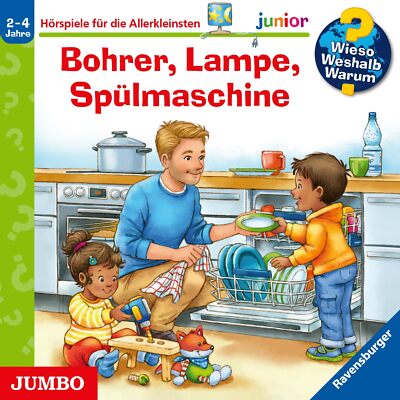 Niklas Heinecke Wieso? Weshalb? Warum? Junior: Bohrer, Lampe, Spülmaschine  (CD)
