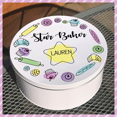 Personalisierte Stern Bäckerform | Kuchen-, Keks-, Leckerliform | Backgeschenke 