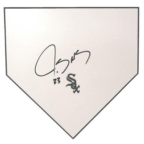 James Shields Autographed Baseball Home Plate Chicago White Sox Signed Proof COA
